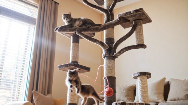 Top 5 raisons de choisir un arbre à chat XXL pour votre félin